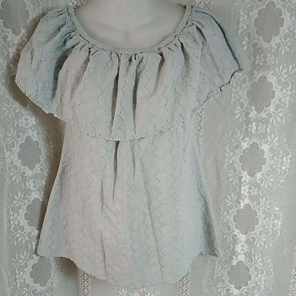 Knox Rose Women's Top Blouse Size M Embroidered - Picture 2 of 13